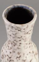 Hódmezővásárhelyi fehérmázas váza, hibátlan, m: 31 cm