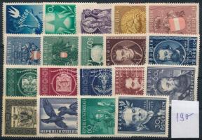 Ausztria kis összeállítás stecklapon