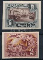 1950 Bélyegmúzeum (I.) vágott sor (30.000) (2Ft falcos / hinged)