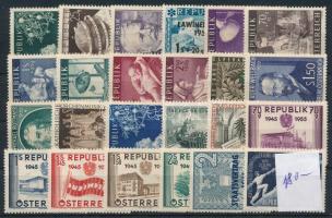 Ausztria kis összeállítás stecklapon