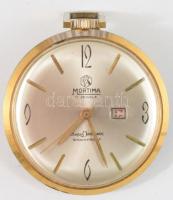 Mortyma Super Datomatic automata zsebóra, dátumkijelzővel, működik, szép számlap d: 43 mm
