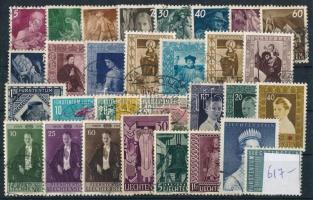 Liechtenstein összeállítás 3 stecklapon