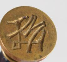 2 db réz pecsétnyomó 7 cm