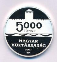 2007. 5000Ft Ag "Gyulai vár" kapszulában T:PP Adamo EM210