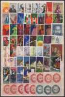 Liechtenstein 136 db bélyeg közepes berakólap mindkét oldalán