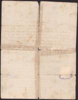 1915 Szováta, Borbély Gyula fűszer-, csemege-, vegyesáru üzlete fejléces levélpapírjára írt bizonyít...