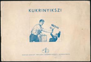 B. Jefimov és M. Joffe: Kukrinyikszi 30 éves művészi munkásságának eredményei. 1952, Magyar-Szovjet Társaság Képzőművészeti Szakosztálya. Kiadói papírkötés, kissé kopottas állapotban.