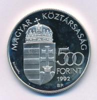 1992. 500Ft Ag "Telstar 1" kapszulában T:PP Adamo EM127