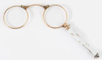 Antik lornyon, h: 12 cm