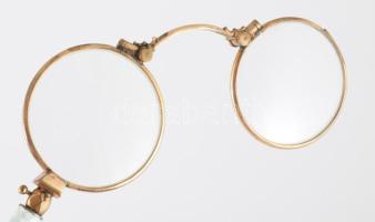 Antik lornyon, h: 12 cm