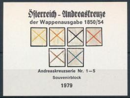 1979 Andráskeresztes osztrák kiadású emlékív