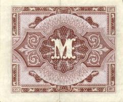 Németország szövetségi megszállás alatt 1944. 1/2M USA-nyomat kilencjegyű sorszámmal T:II+