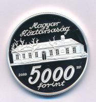 2010. 5000Ft Ag "Erkel Ferenc születésének 200. évfordulója" kapszulában T:PP Adamo234