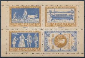 1925 Jókai kiállítása kék-barna emlékív