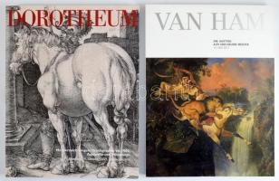 Dorotheum aukciós katalógus, 1900 előtti akvarellek és miniatűrök témában 2021 + Van Ham aukciós katalógus régi mesterek témában 2011.