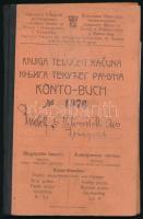 1914 Szarajevó, banki folyószámlakönyv