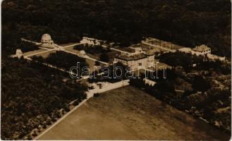 Budapest XII. Svábhegy, Magyar Királyi Csillagvizsgáló Intézet, légi felvétel (EM)