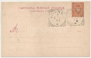 Livorno, Tempio israelitico, l'altare. G. Modiano &amp; Co. / zsinagóga belső. Judaika / sy...