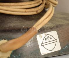 Iparművész lámpa hibátlan üveg búrával 33 cm