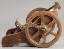 Italágyú, réz és fa 30 cm