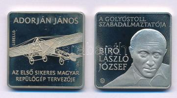 2007. 1000Ft Cu-Ni "Adorján János - Libelle" kapszulában + 2010. 1000Ft Cu-Ni "Bíró L...