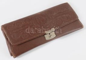 Retro csehszlovák tolltartó propaganda felirattal