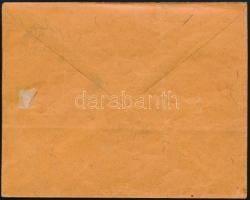 1914 Ajánlott levél 7 db Hadisegély I. bélyeggel Budapestről Bécsbe