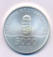 2008. 5000Ft Ag "XXIX. Nyári Olimpiai Játékok, Peking" kapszulában T:BU Adamo EM217