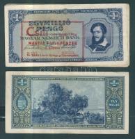 1946.1.000.000P (7x)+10.000.000P (2x) "Csili 1975. április 17-30... + Dr. Bázlik László György gyűjteményéből" fny-sal T:II-/III+ összesen 9db!