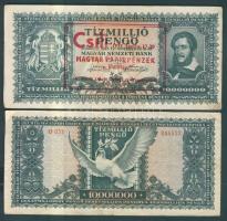 1946.1.000.000P (7x)+10.000.000P (2x) "Csili 1975. április 17-30... + Dr. Bázlik László György ...