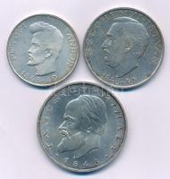 1948. 5Ft Ag "Petőfi" + 10Ft Ag "Széchenyi" + 20Ft Ag "Táncsics", &quo...