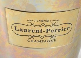 Laurent Perrier jégvödör, jelzett, d: 19 cm, m: 21 cm