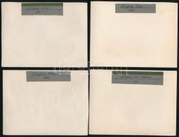 1913 Görgényi-havasok, Erdély, árvíz, Laposnya, Iszticsó, stb., 8 db hátoldalon feliratozott fotó, 9...