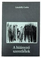 Lászlóffy Csaba: A hiányzó szentlélek. (Négy dráma.) A szerző, Lászlóffy Csaba (1939-2015) József Attila-díjas erdélyi magyar költő, író, műfordító, esszéista által, Jordán Tamás (1943-) a Nemzet Színésze címmel kitüntetett, Kossuth- és Jászai Mari-díjas színész, rendező, színigazgató, érdemes művész, a Halhatatlanok Társulatának örökös tagja részére DEDIKÁLT példány! "Jordán Tamásnak régi (színi) találkozások emlékével, szeretettel: Lászlóffy Csaba. [1998.] május hava]"  Kolozsvár, 1998, Erdélyi Híradó, 151+5 p. 1. kiadás. Kiadói papírkötés.
