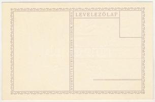 Boldog Karácsonyt! Nyomtatta és kiadja Kner Izidor, Gyoma / Hungarian art postcard with Christmas gr...