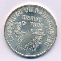 1986. 500Ft Ag "Labdarúgó Világbajnokság - Mexikó 1986" kapszulában T:BU kis fo.
Adamo EM...