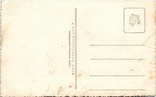 Szatmárnémeti, Szatmár, Satu Mare; látkép télen, üzletek, tervezett szoborhely / general view in win...