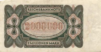 Német Birodalom / Weimari Köztársaság 1922. 50.000M T:III + 1923. 500.000M T:II- + 2.000.000M T:II- ...