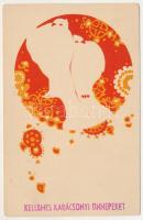 Kellemes karácsonyi ünnepeket! Az Orsz. Magy. Kir. Iparművészeti iskola levelezőlapjai. Ungarische W...