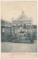 1909 Orsova, II. Rákóczi Ferenc ravatala Orsován 1906. október 27-én / catafalque of Francis II Rákóczi in Orsova, funeral (reburial) ceremony (r)