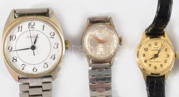 5 darab női és férfi karóra, klf állapotban