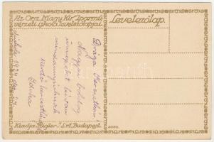 1924 Az Orsz. Magy. Kir. Iparművészeti iskola levelezőlapjai. Ungarische Werkstätte No. 2030. Kiadja...
