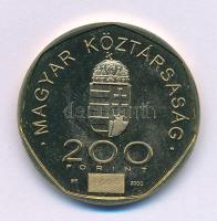 2000. 200Ft Cu-Zn "2000. évforduló / Rodin: a Gondolkodó, a Naprendszer" kapszulában T:BU Adamo EM164