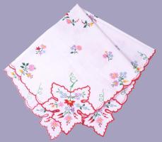 Kalocsai mintás hímzett terítő 80x80 cm