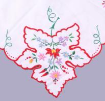 Kalocsai mintás hímzett terítő 80x80 cm