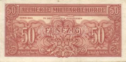 Ausztria/nemzetközi megszállás 1944. 50G, 1Sch, 2Sch, 5Sch, 10Sch, 20Sch, 50Sch, 100Sch T:vegyes
