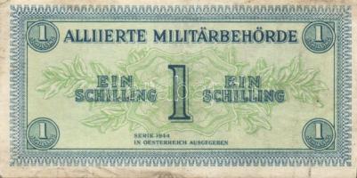 Ausztria/nemzetközi megszállás 1944. 50G, 1Sch, 2Sch, 5Sch, 10Sch, 20Sch, 50Sch, 100Sch T:vegyes