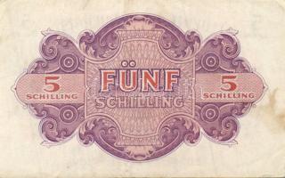 Ausztria/nemzetközi megszállás 1944. 50G, 1Sch, 2Sch, 5Sch, 10Sch, 20Sch, 50Sch, 100Sch T:vegyes