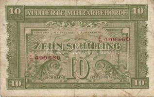 Ausztria/nemzetközi megszállás 1944. 50G, 1Sch, 2Sch, 5Sch, 10Sch, 20Sch, 50Sch, 100Sch T:vegyes