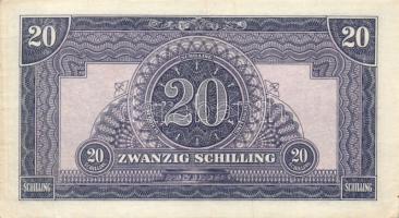 Ausztria/nemzetközi megszállás 1944. 50G, 1Sch, 2Sch, 5Sch, 10Sch, 20Sch, 50Sch, 100Sch T:vegyes